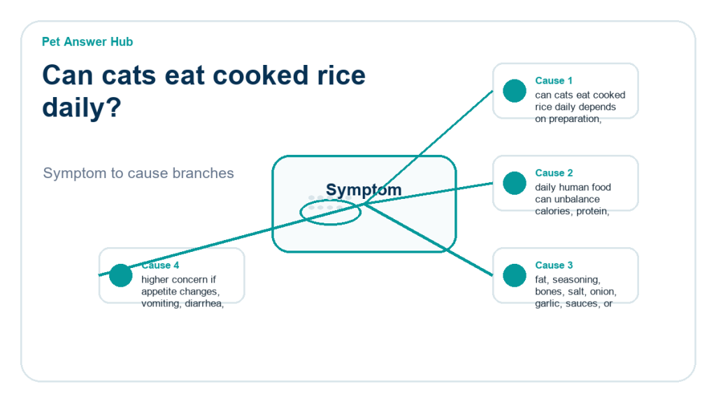 can cats eat cooked rice daily food safety risk diagram