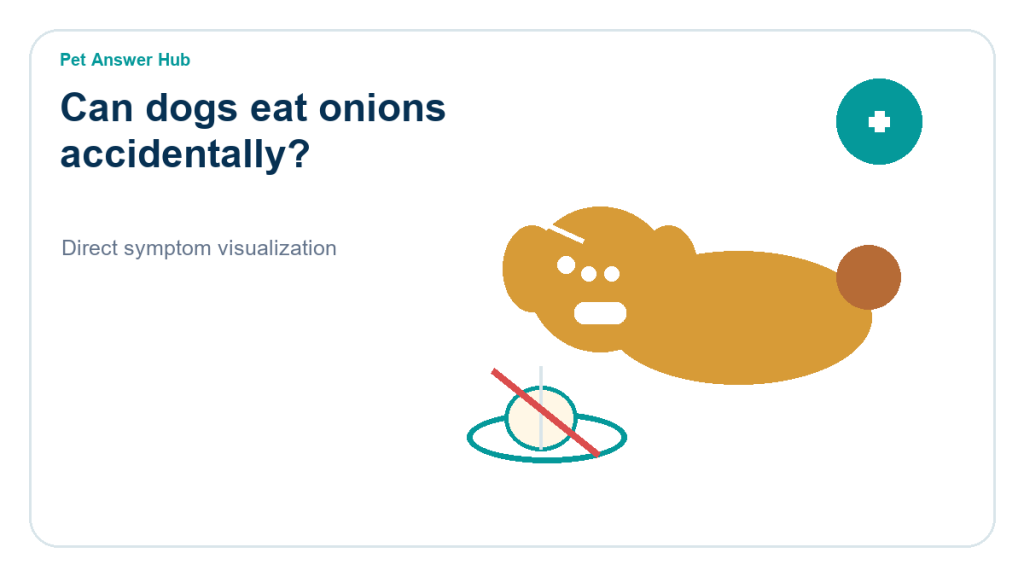 can dogs eat onions accidentally dog food safety visual